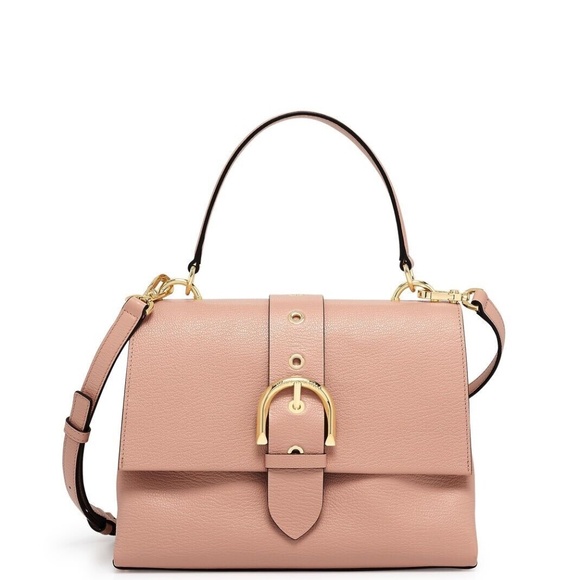 Henri Bendel Riverside Top Handle Satchel – Mahogany Rose  New without tags. - Picture 6 of 13